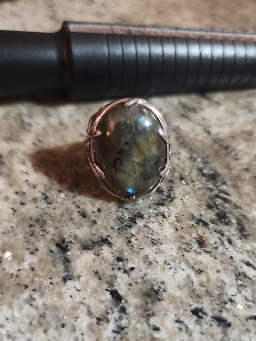 Labdoraite SS Ring - Picture 6 of 6